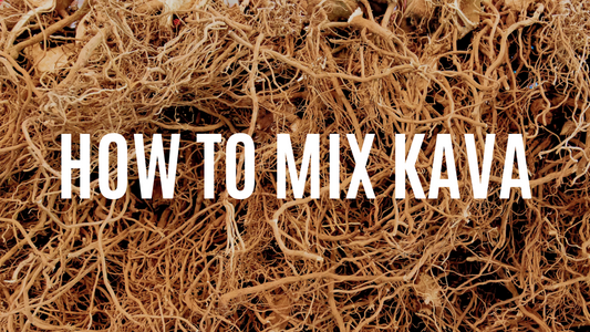 How to mix Kava